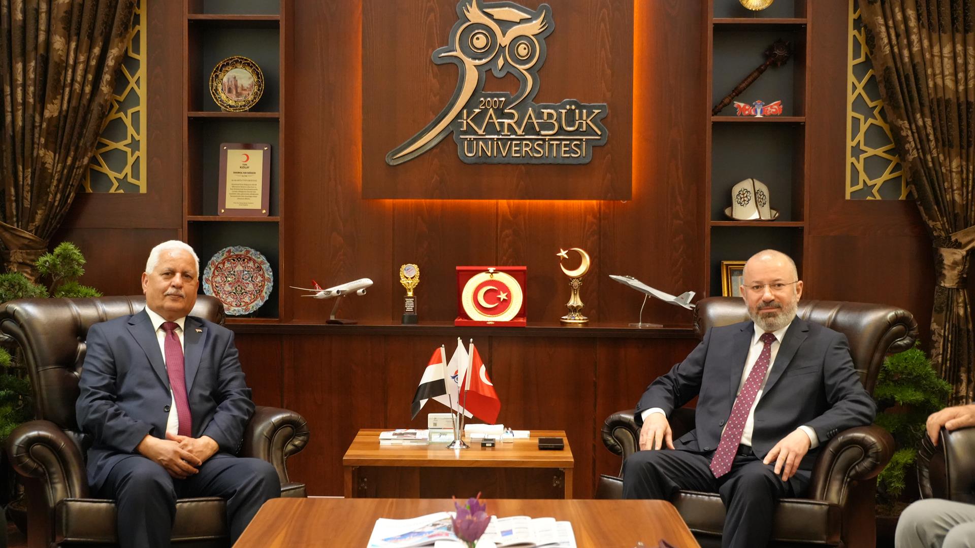 Yemen'in Ankara Büyükelçisi’nden Karabük Üniversitesine Ziyaret