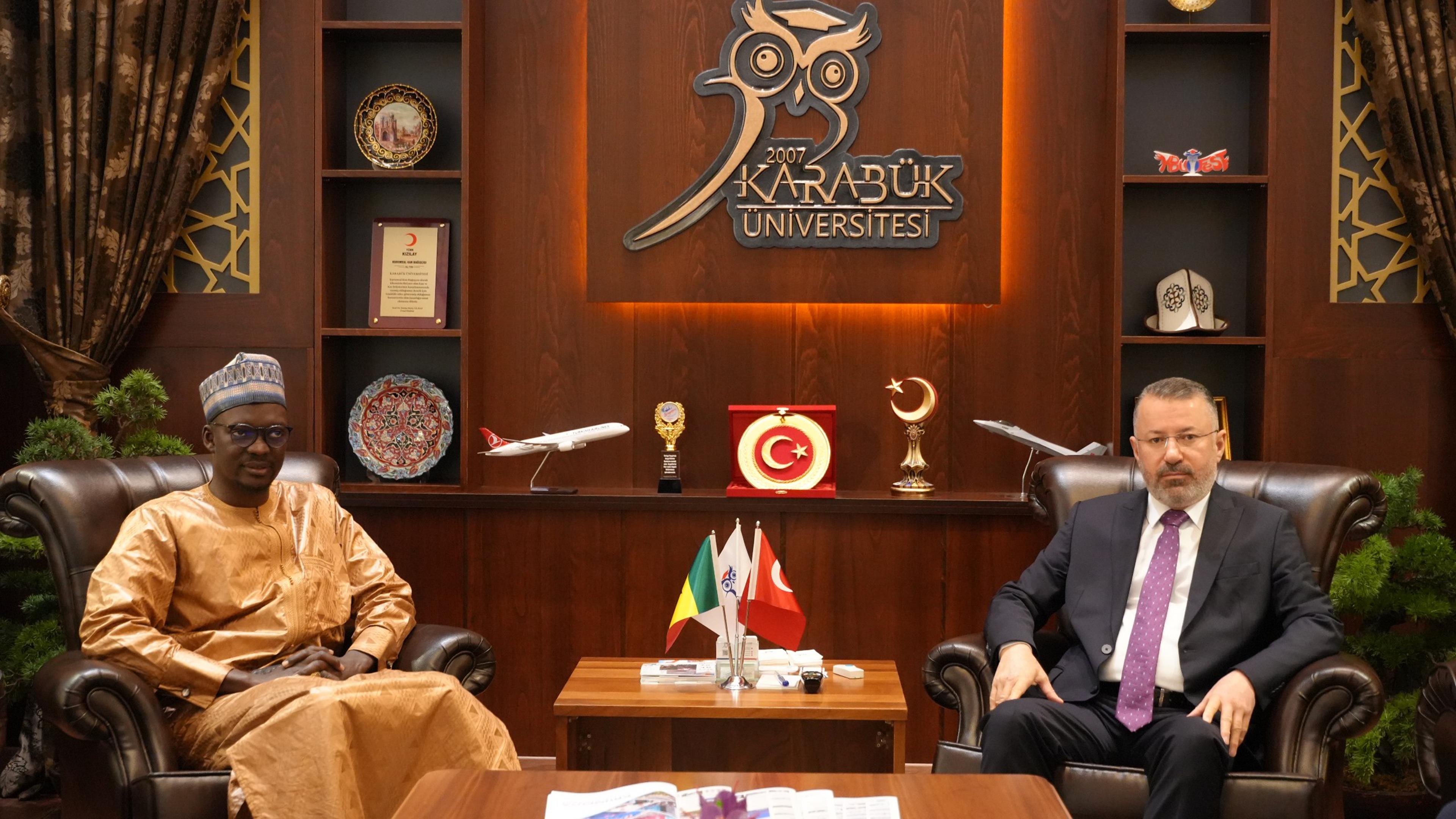 Senegal Büyükelçisi'nden Karabük Üniversitesine Ziyaret