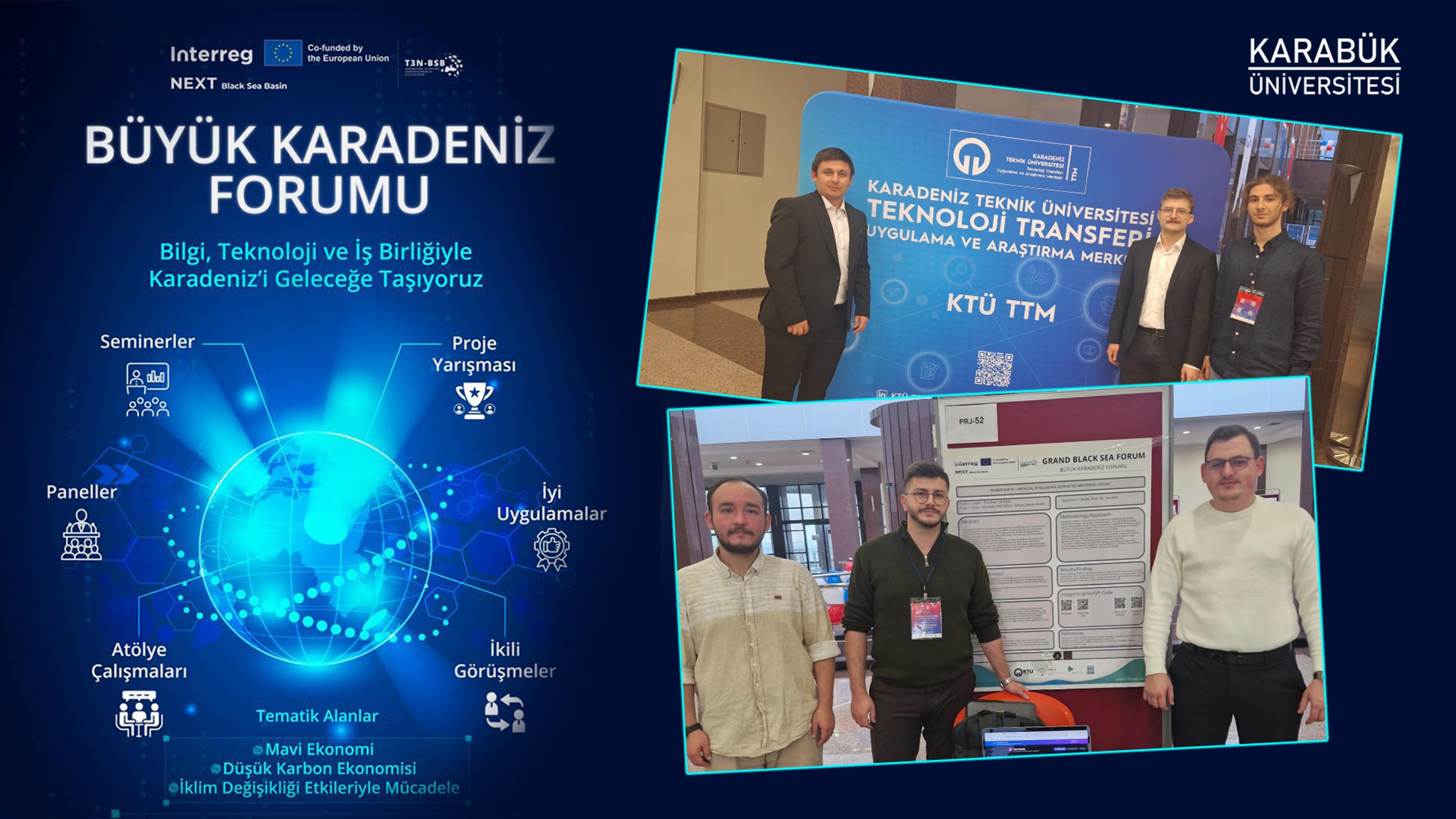 KBÜ’nün İki Projesi Büyük Karadeniz Forumu’nda Finale Kaldı