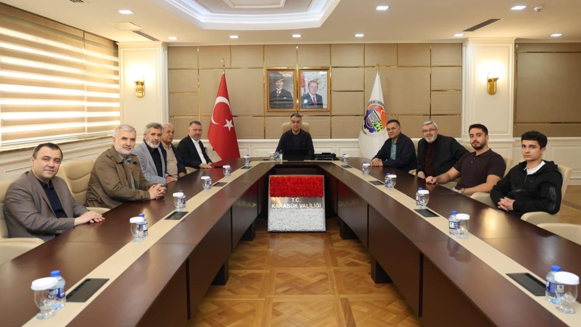 KAYDER Heyetinden Karabük Üniversitesi, Valilik ve Hadrianopolis’e Ziyaret