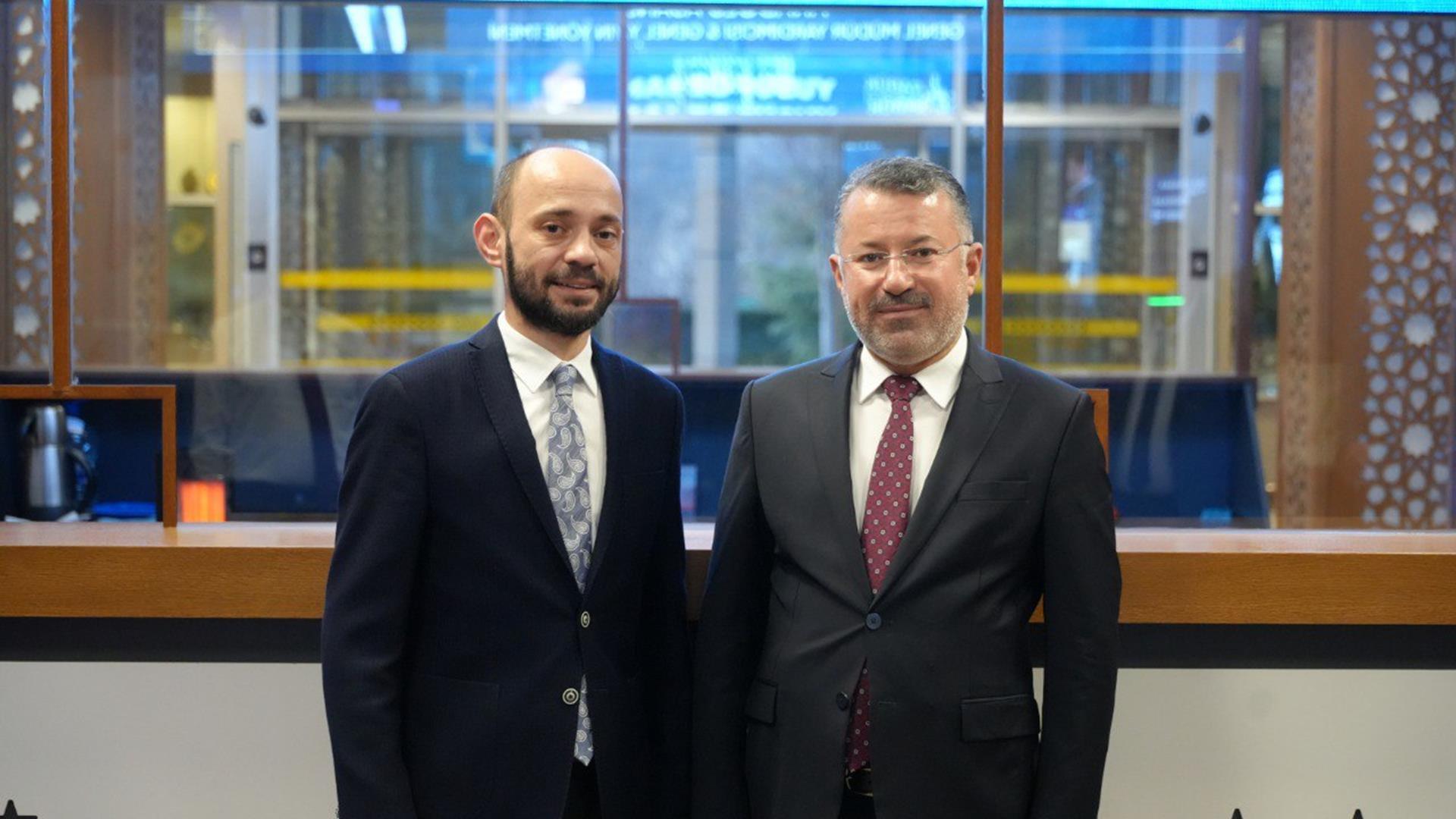 AA Genel Yayın Yönetmeni Yusuf Özhan’dan KBÜ Rektörü Prof. Dr. Fatih Kırışık’a Ziyaret