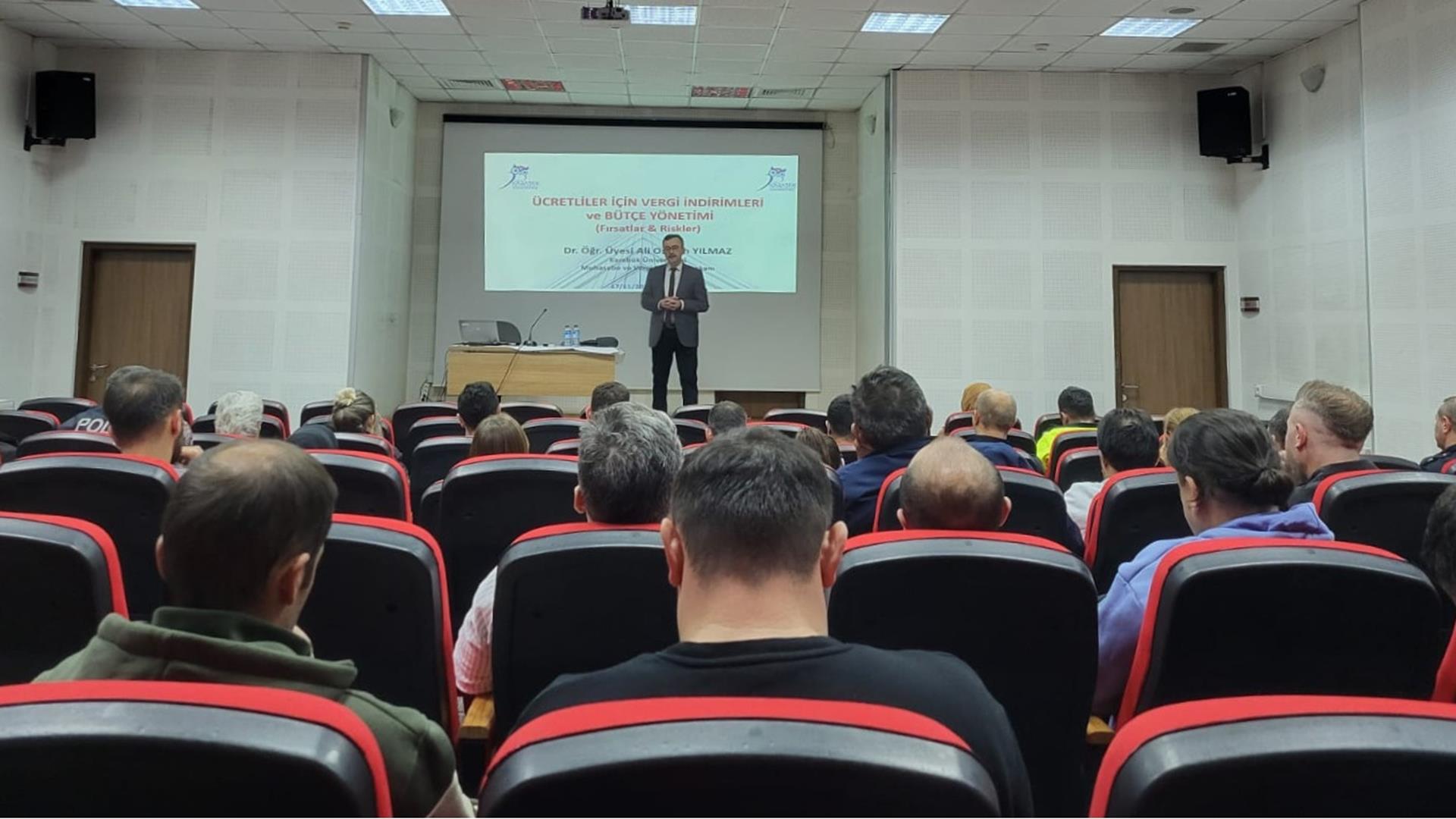 KBÜ’den Emniyet Personeline Vergi İndirimi ve Bütçe Yönetimi Eğitimi