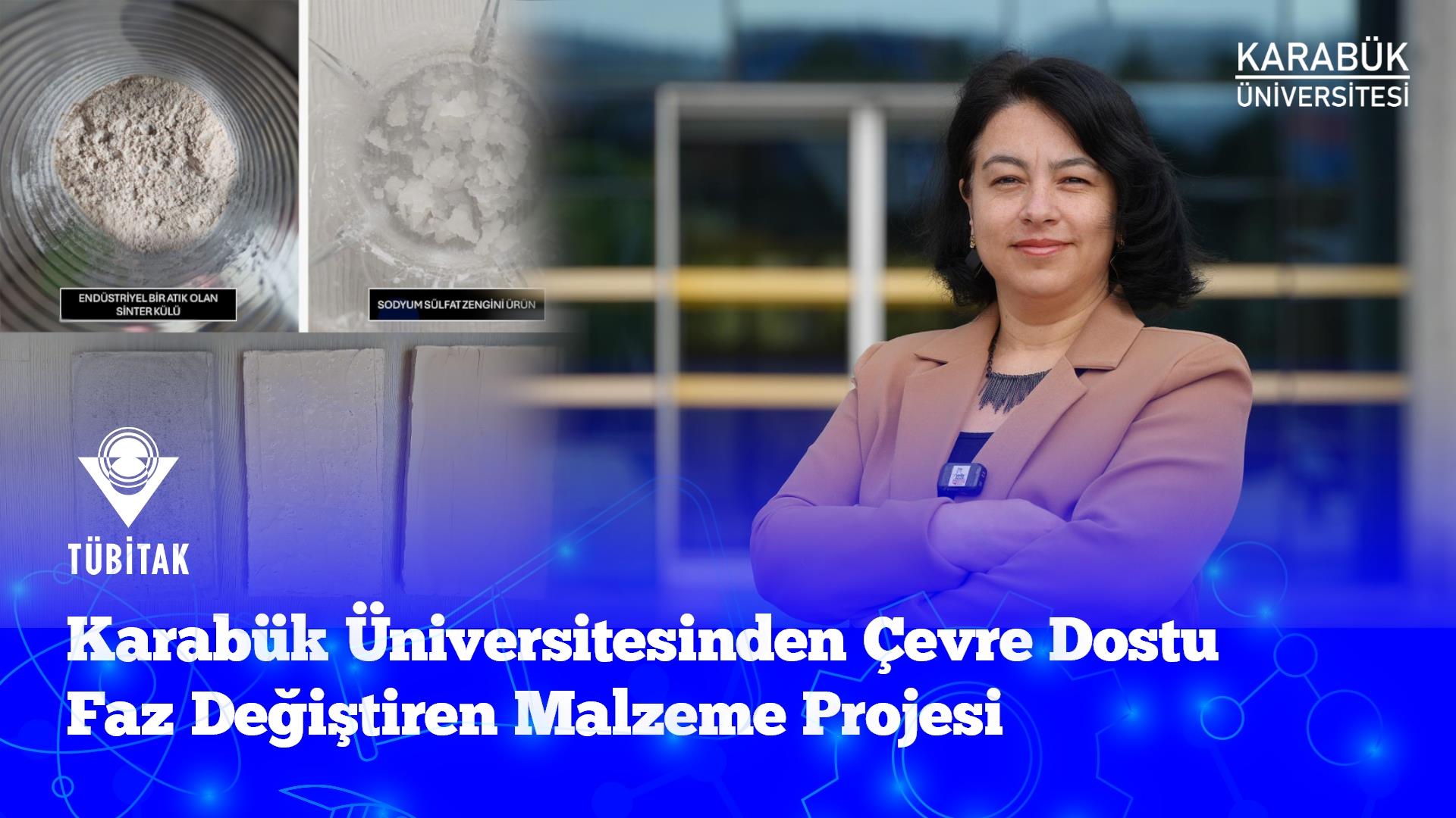 Karabük Üniversitesinden Çevre Dostu Faz Değiştiren Malzeme Projesi