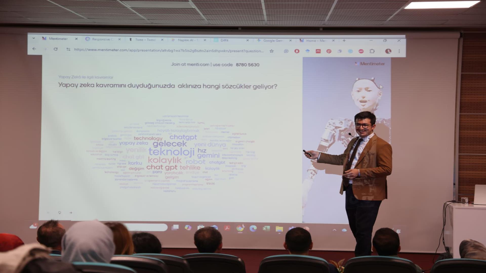 KBÜ'den Öğretmenlere “Yapay Zekâ ile Yabancı Dil Öğretimi” Semineri