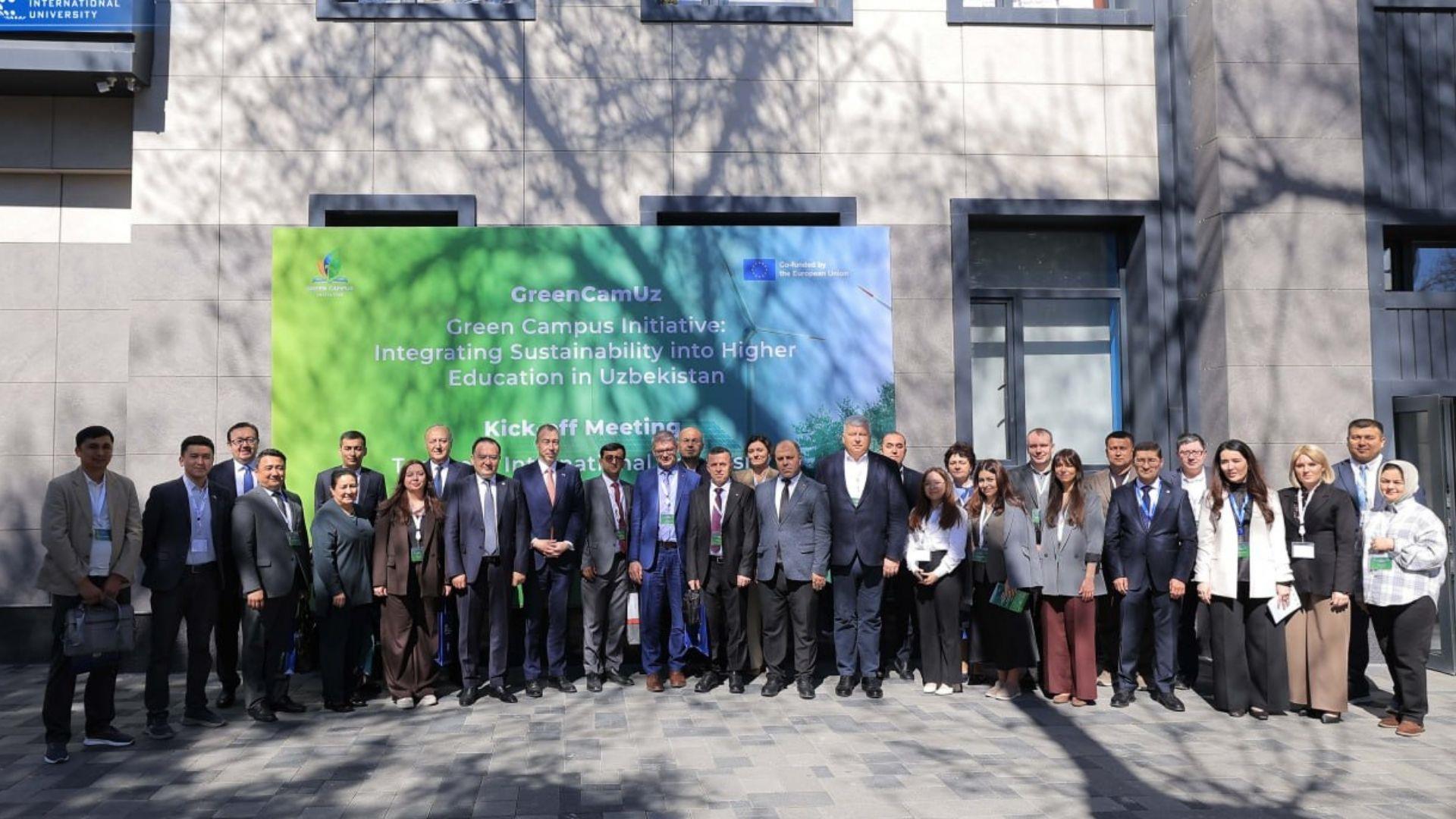 Karabük Üniversitesinin Paydaş Olduğu GreenCamUz Projesi Taşkent’te Başladı
